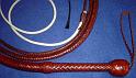 10ft Saddle Tan 12 plait Style Indiana Jones Bullwhip 1G